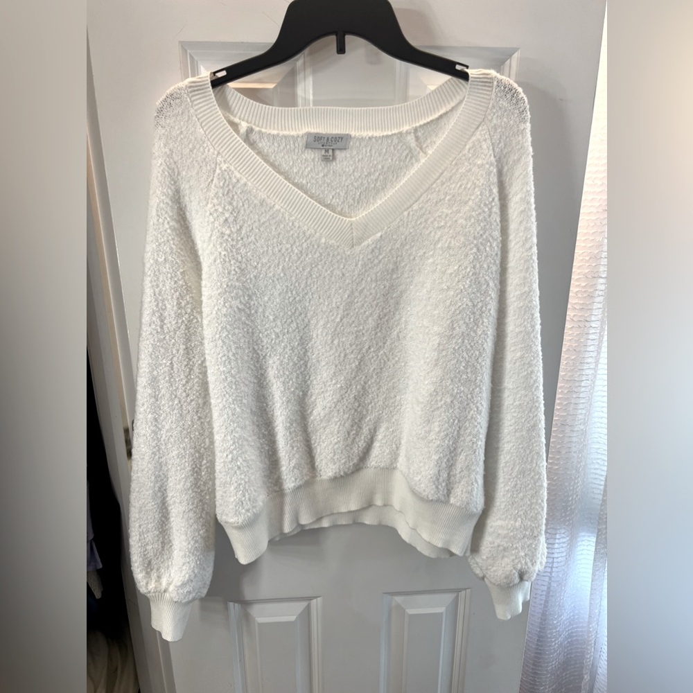 Soft & Cozy white sweater